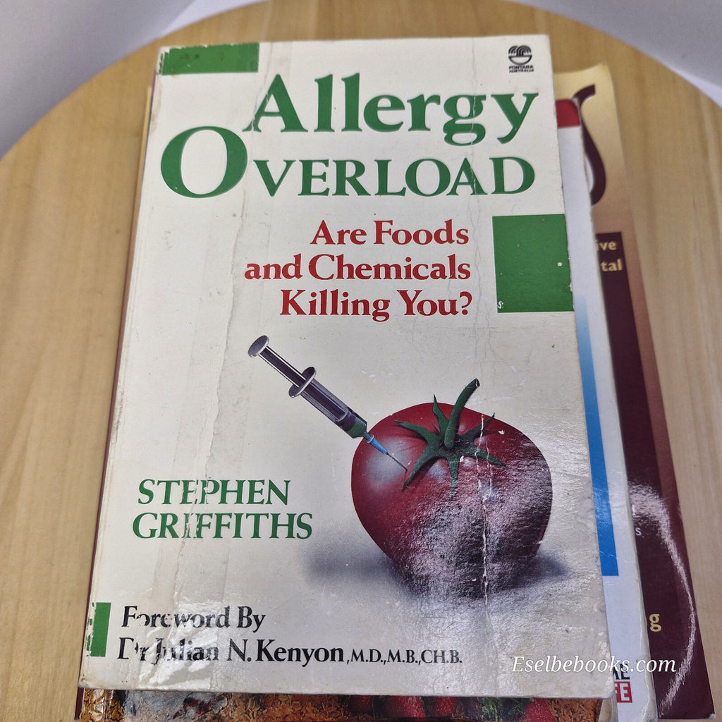 Health: 4 x  dealing with allergies books - paperbacks