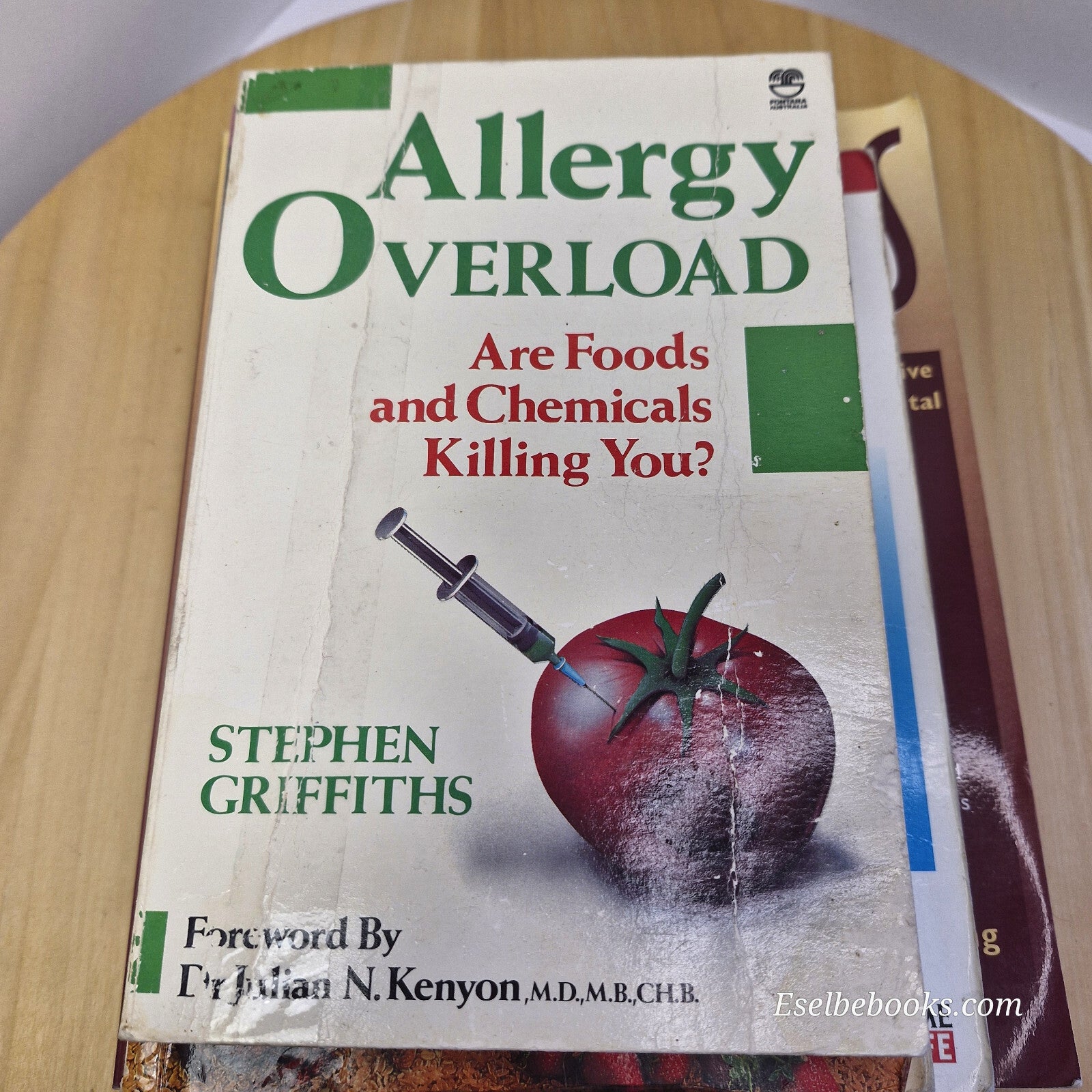 Health: 4 x  dealing with allergies books - paperbacks