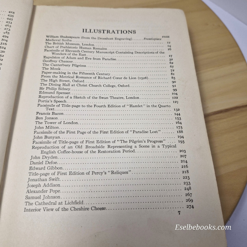 English literature - an introduction and guide to the best English books - vi...