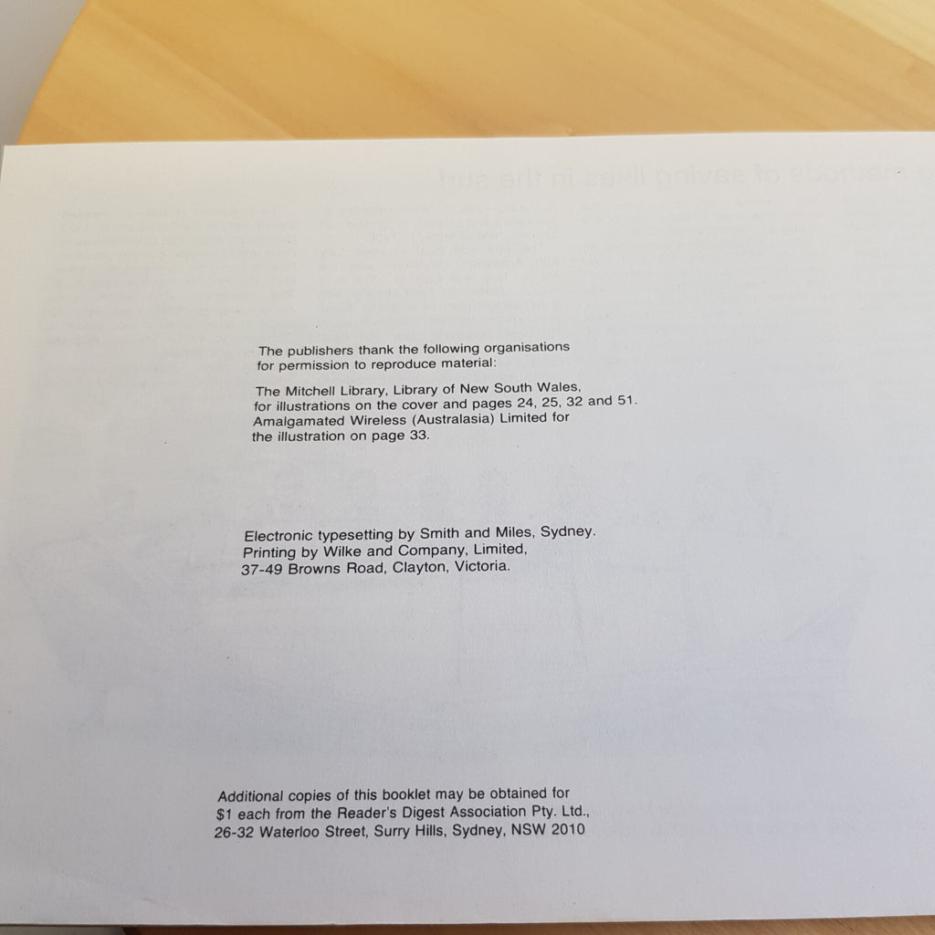 History: How it Began Episodes in the Story of Australia By Reader's Digest A...