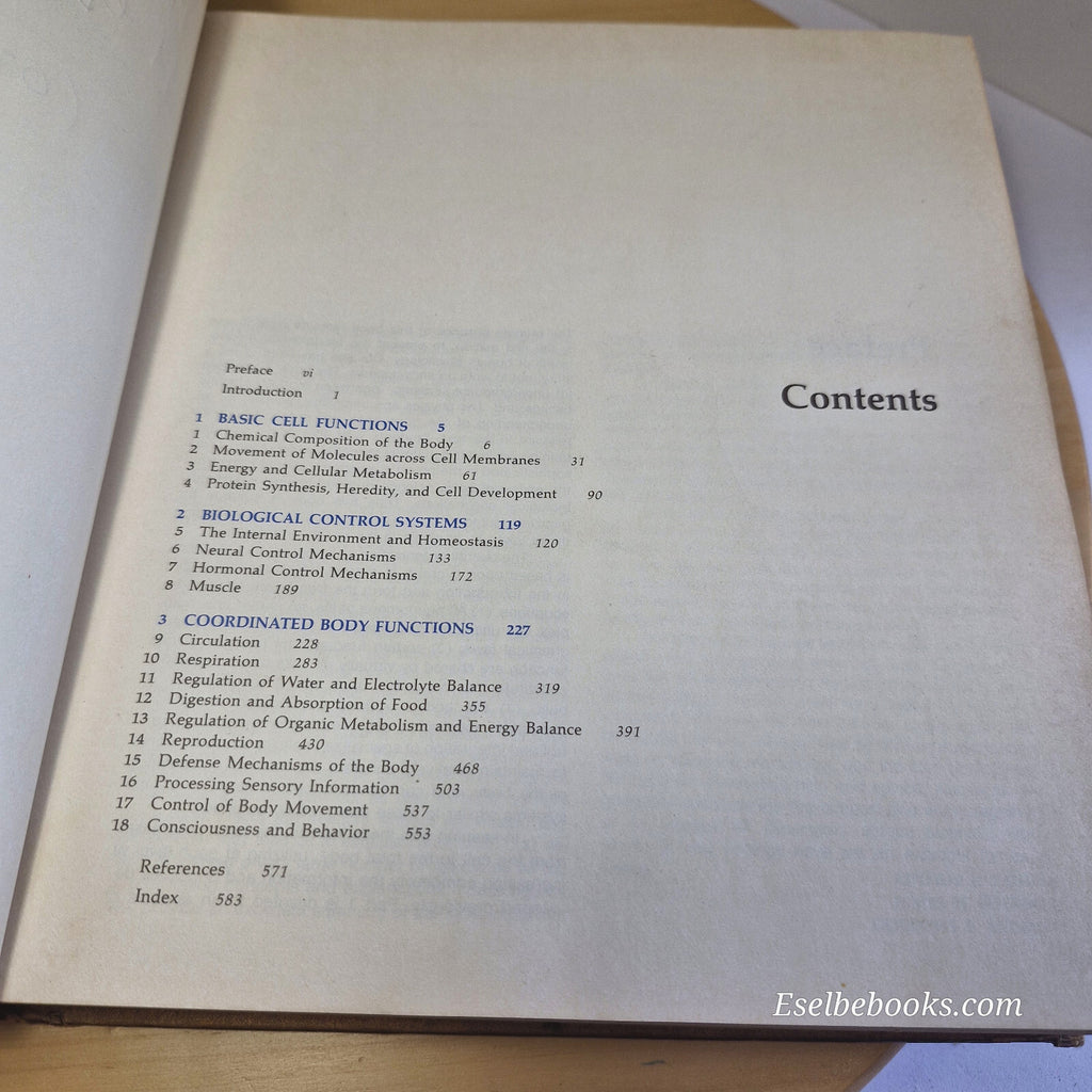 Textbook: Human Physiology The Mechanisms of Body Function By Vander, Sherman...