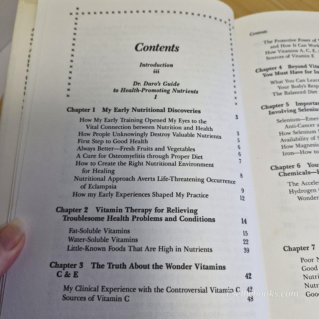 Dr. Daro's Nutrition Prescriptions for Your Common Health Problems - hardback