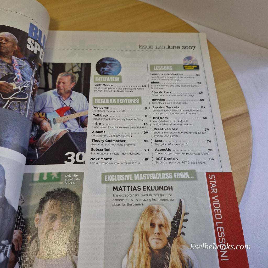 Guitar Techniques magazine June 2007 - NO CD