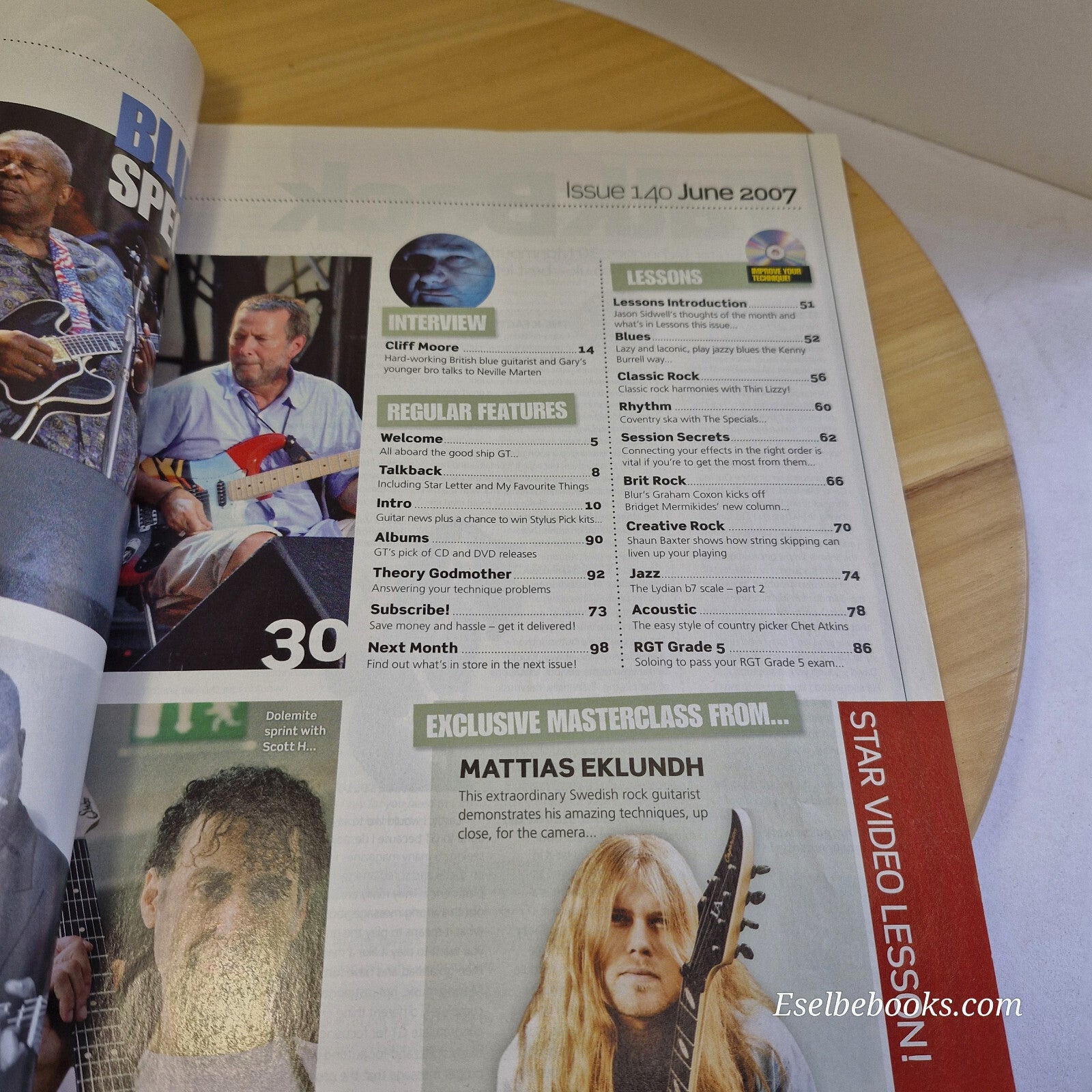 Guitar Techniques magazine June 2007 - NO CD