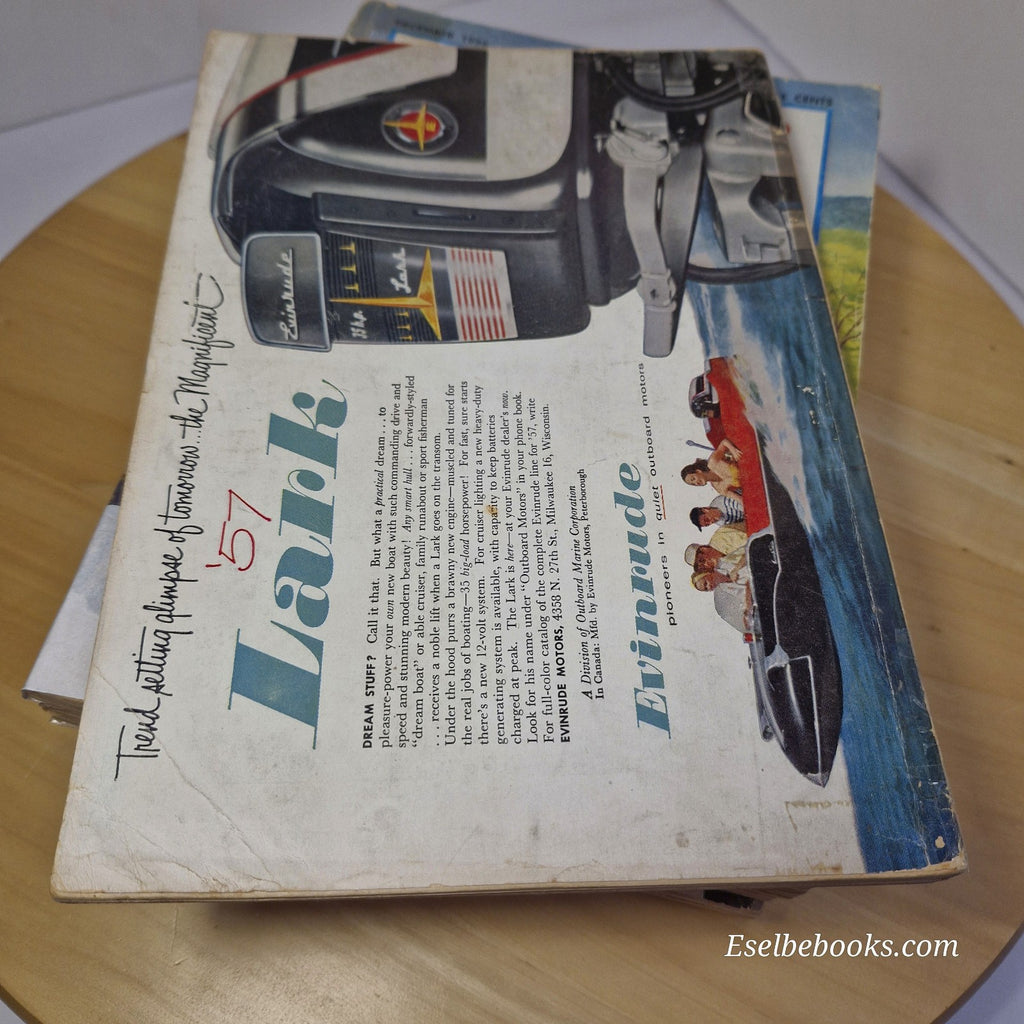 Lot of 8 Vintage Popular Mechanics Magazine 1956 to 1959