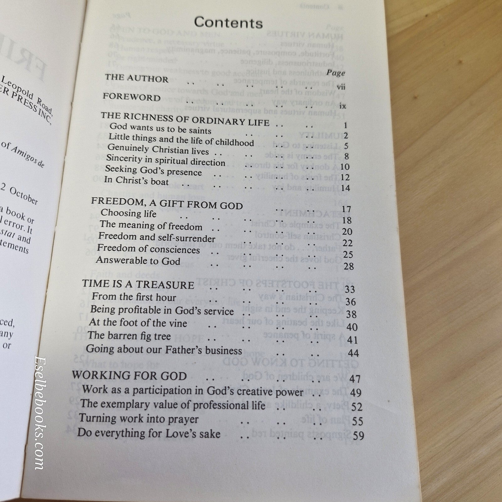 Friends of God Homilies By Saint José María Escrivá de Balaguer · 1981 - pape...