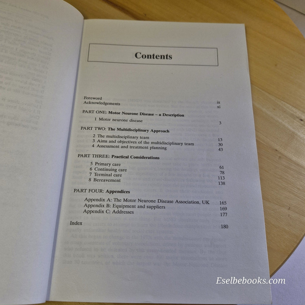 Motor Neurone Disease (Therapy in Practice) By Susan Beresford - paperback