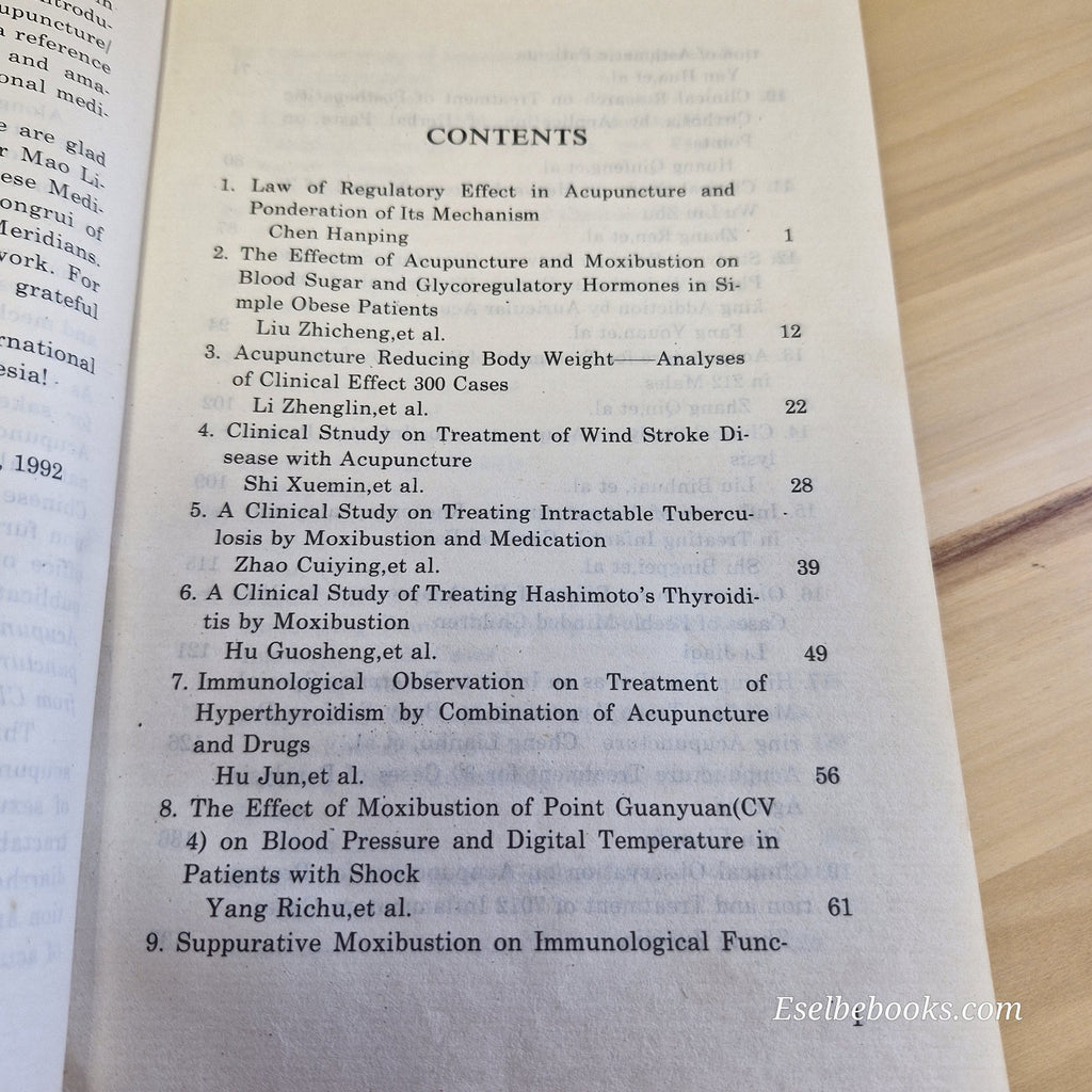 Selections from Clinical Experiences of Acupuncture 1993 - Shanghai College - PB