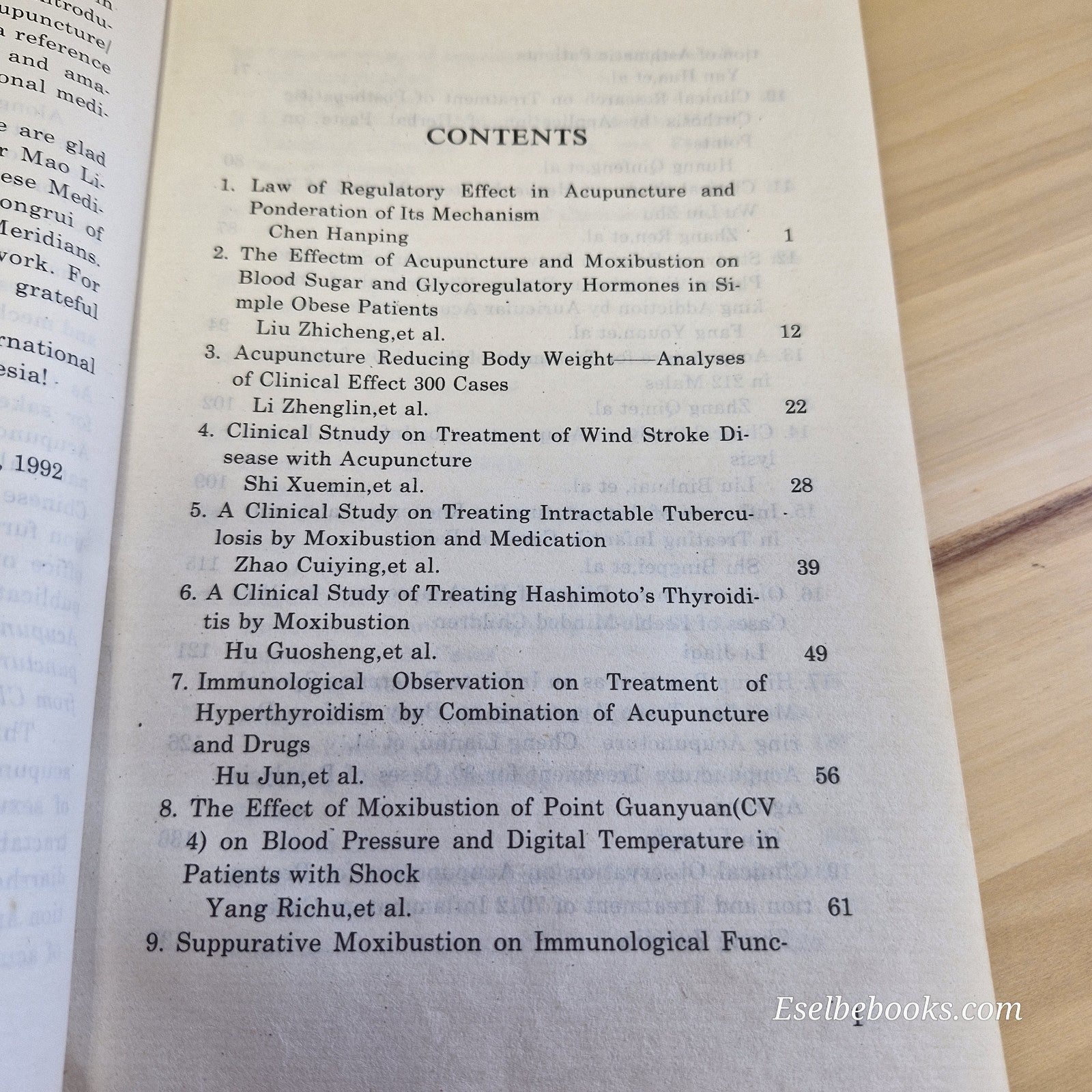 Selections from Clinical Experiences of Acupuncture 1993 - Shanghai College - PB