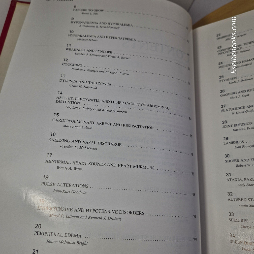 Textbook of Veterinary Internal Medicine Volume 1 & 2 Fourth edition by Ettin...