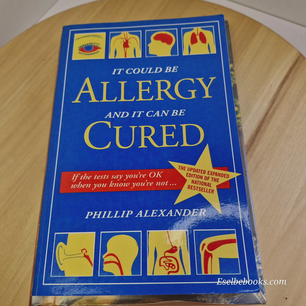 Health: 4 books about allergies and how to identify them - hardback/paperbacks