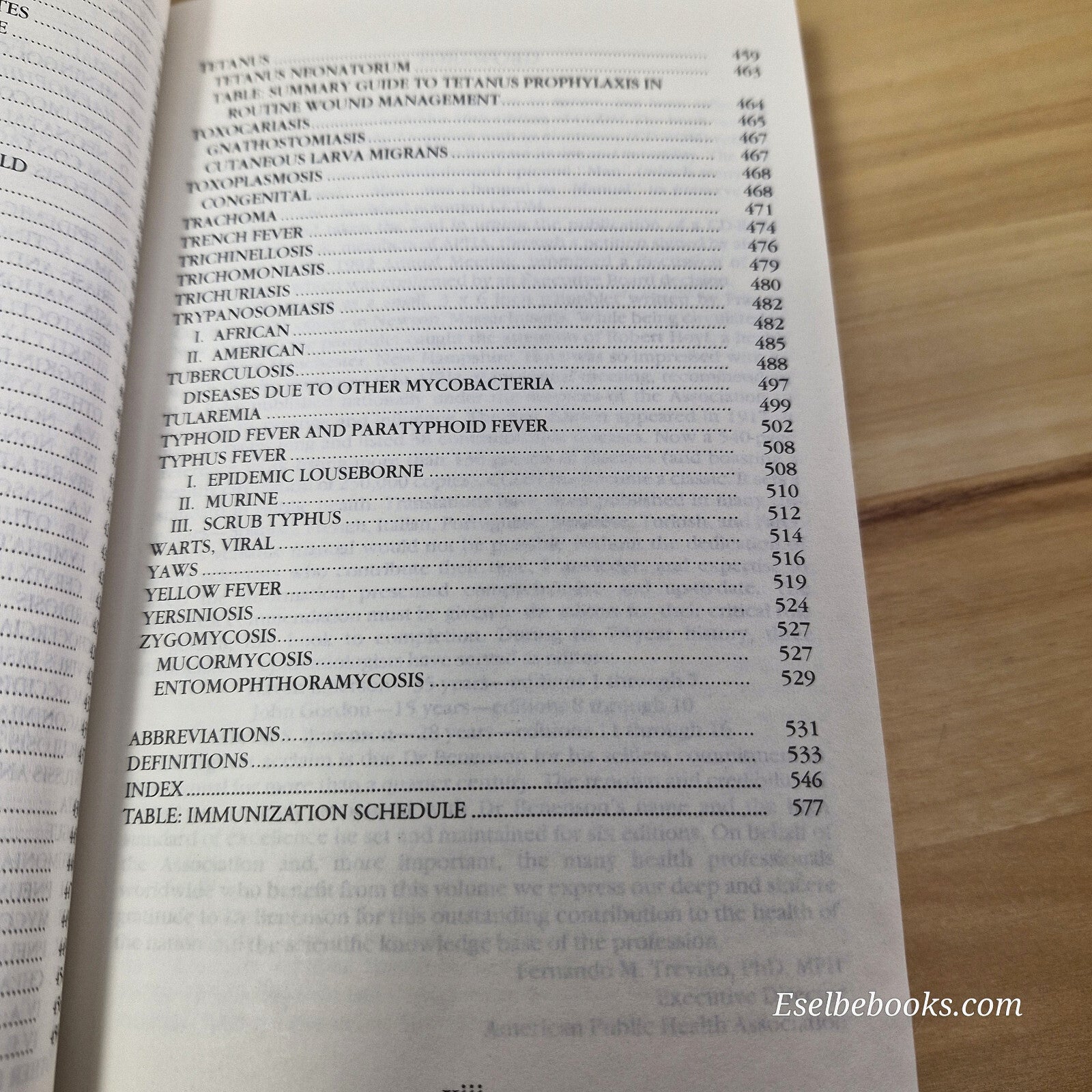 Control of Communicable Diseases Manual An Official Report of the American Pu...