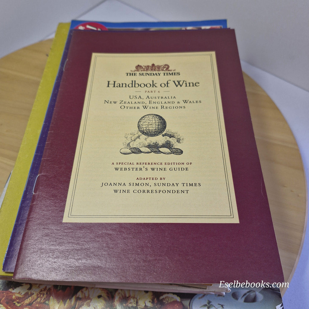 Vintage books/brochures about wine x 18 - paperbacks/hardbacks