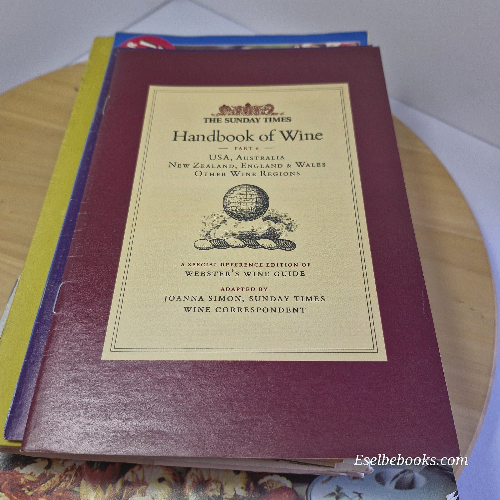 Vintage books/brochures about wine x 18 - paperbacks/hardbacks