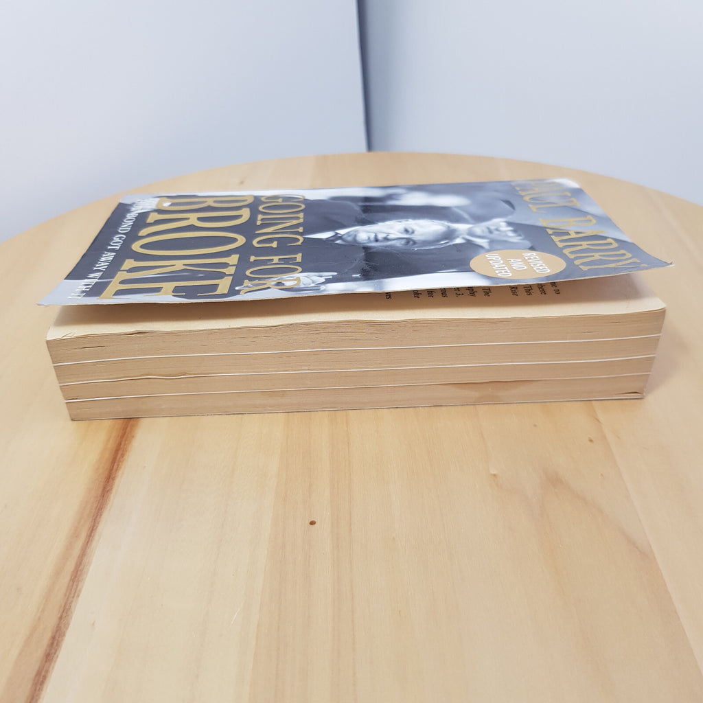 Bundle x 2 Australian true crime books - Big Shots & Going for broke - paperb...