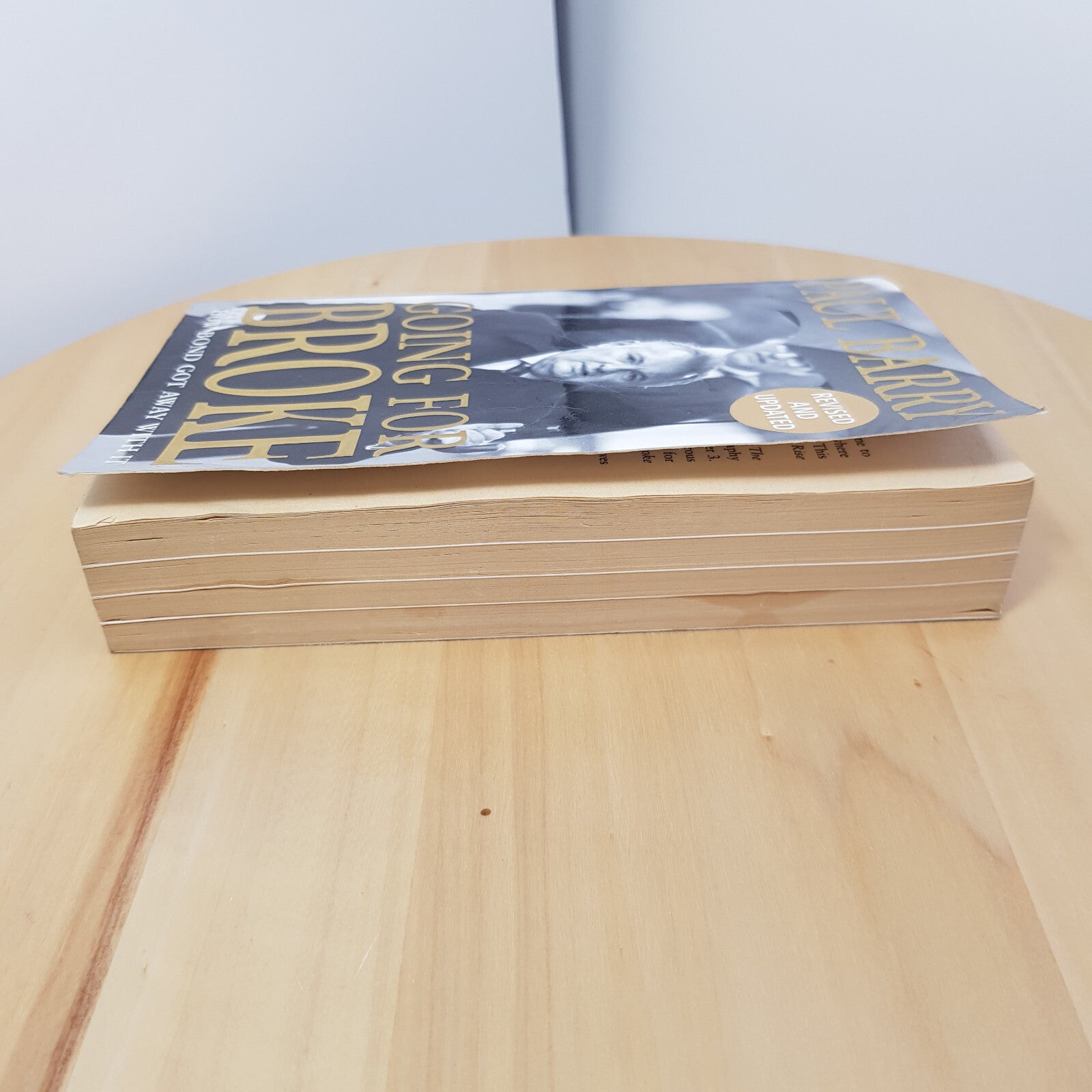 Bundle x 2 Australian true crime books - Big Shots & Going for broke - paperb...