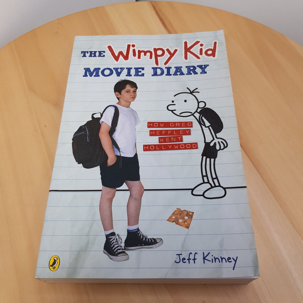 Diary of Wimpy Kid #4 and The Wimpy Kid Movie Diary by Jeff Kinney - paperbacks