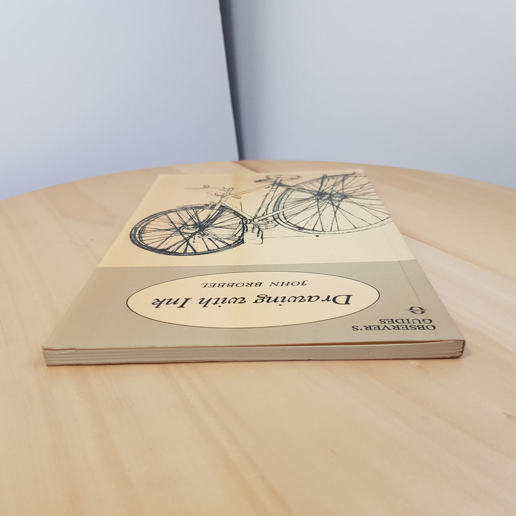 Observer's Guide - Drawing with Ink By John C. Brobbel · 1981 - vintage paper...