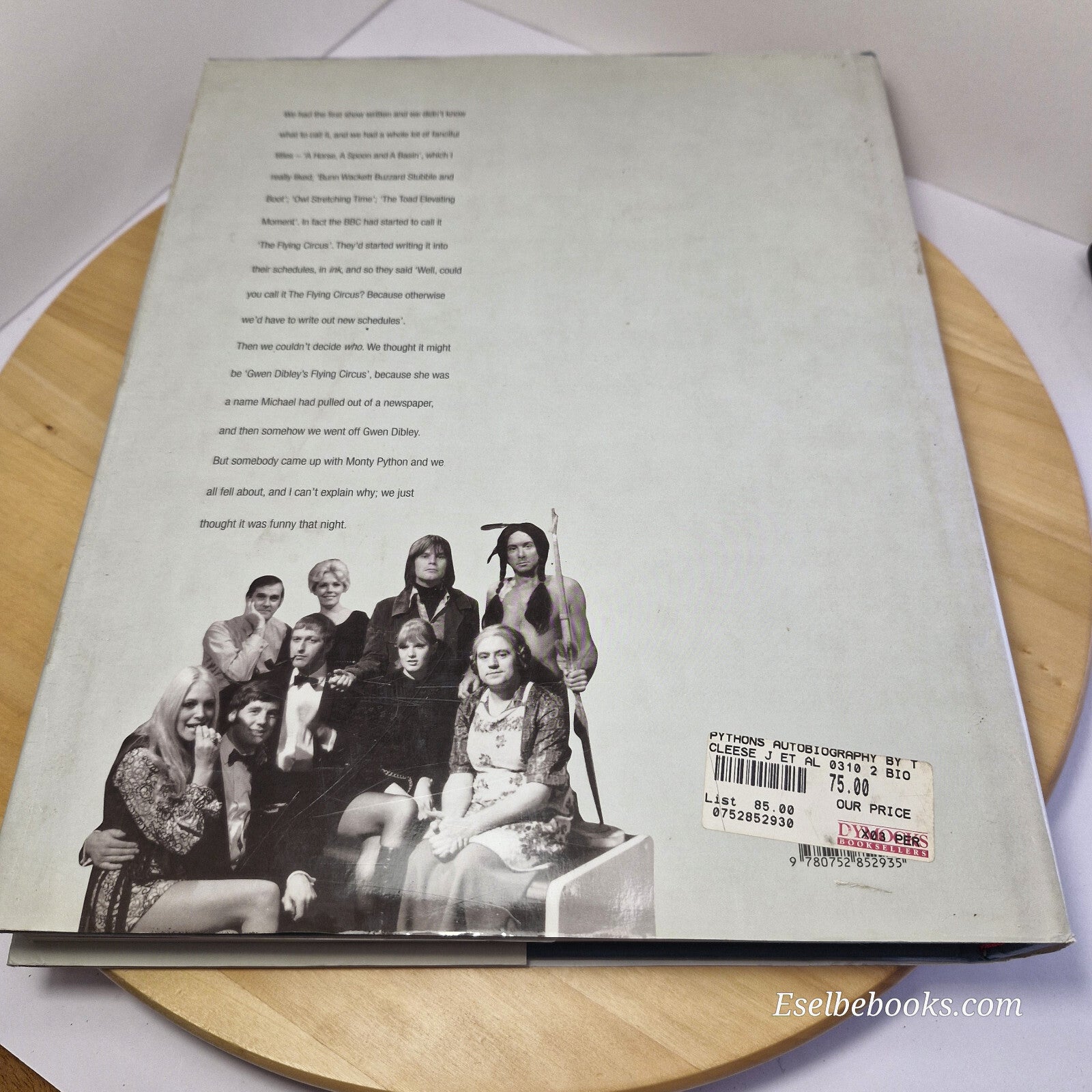 The Pythons autobiography - hardback with dust jacket