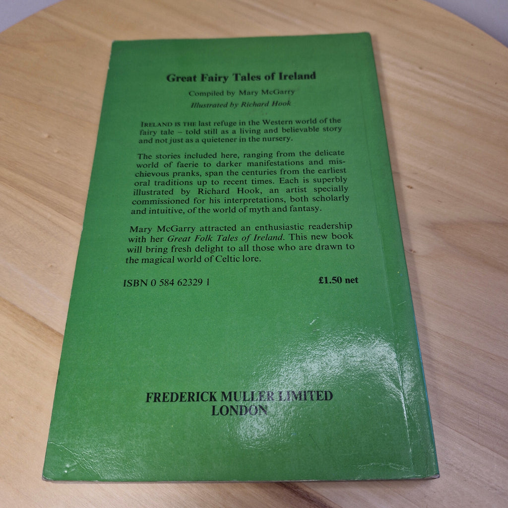 Great Fairy Tales of Ireland compiled by Mary McGarry - 1979 - vintage paperback