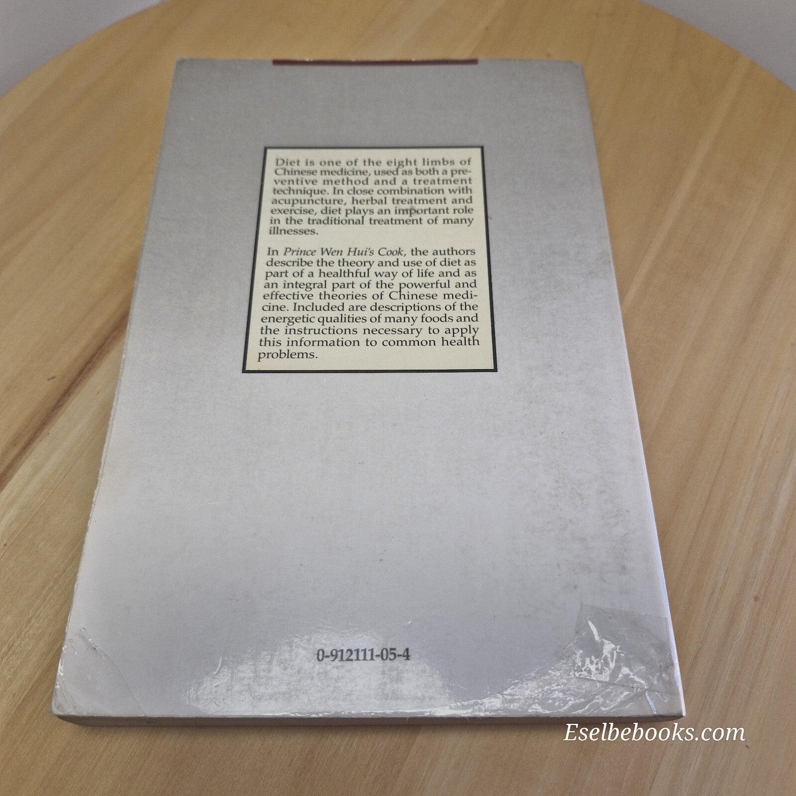 Prince Wen Hui's Cook: Chinese Dietary Therapy By Bob Flaws · 2013 - paperback