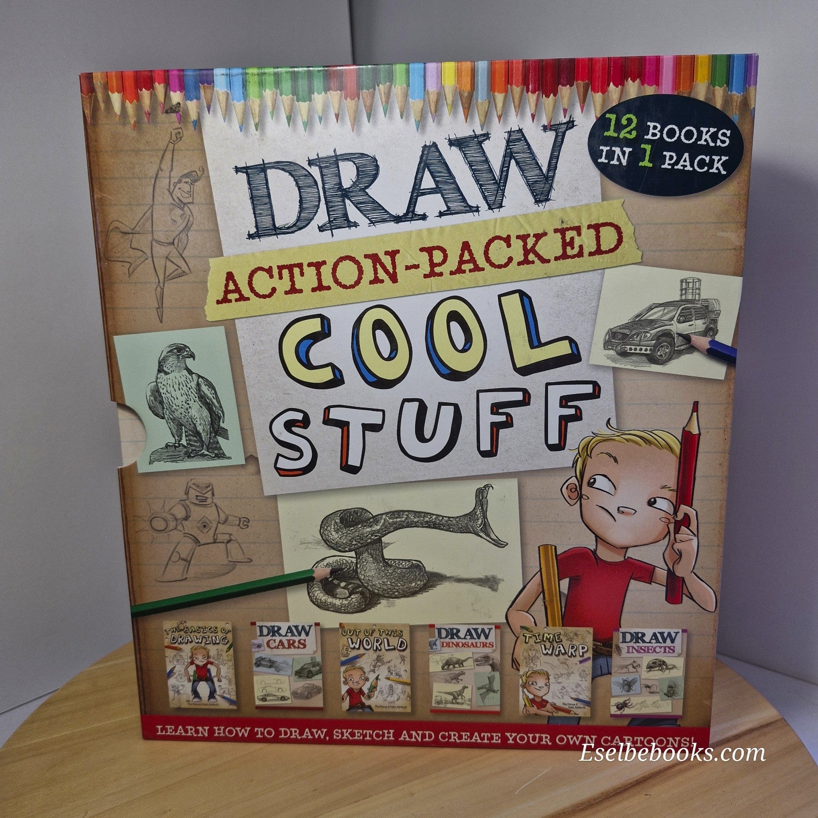 Action-Packed Cool Things to Draw Pack 2015 in slipcase