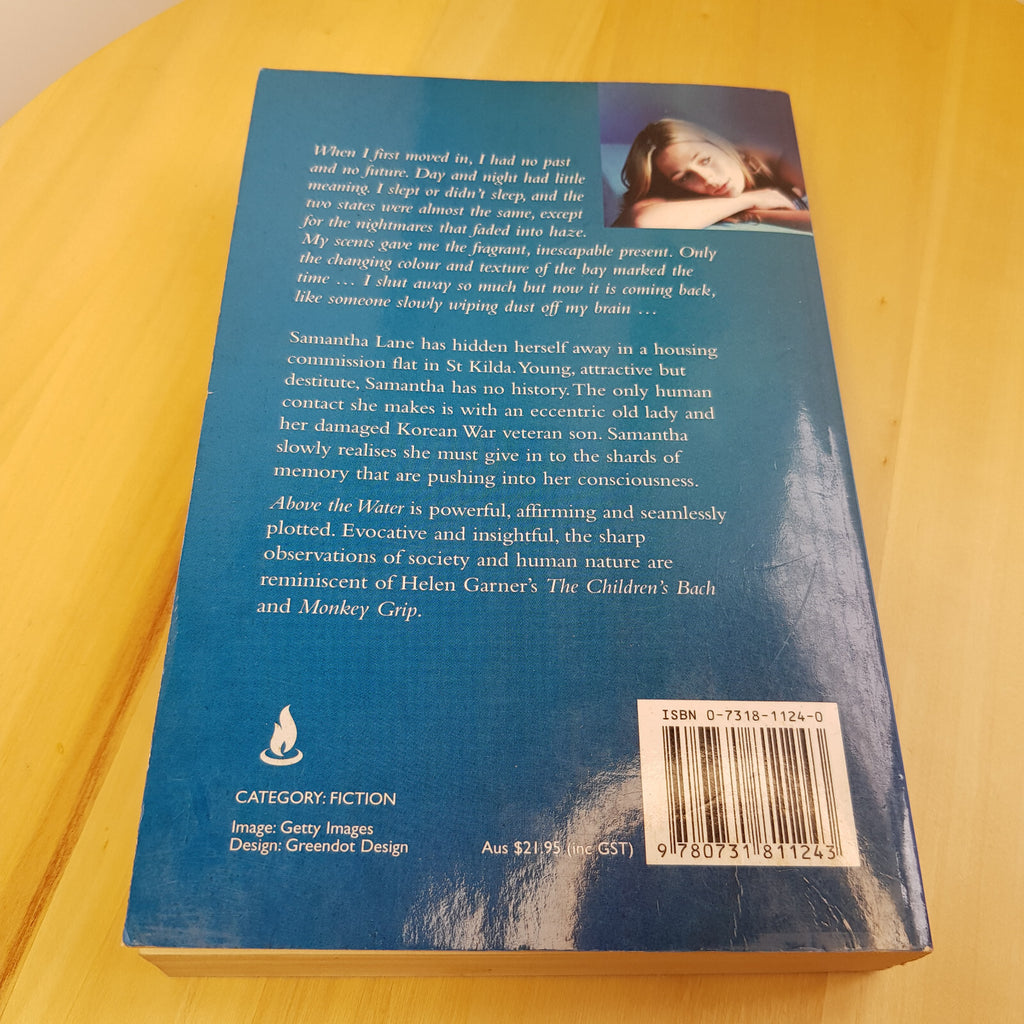Australian fiction - Above the Water A Novel By Margaret Bearman · 2002 - pap...