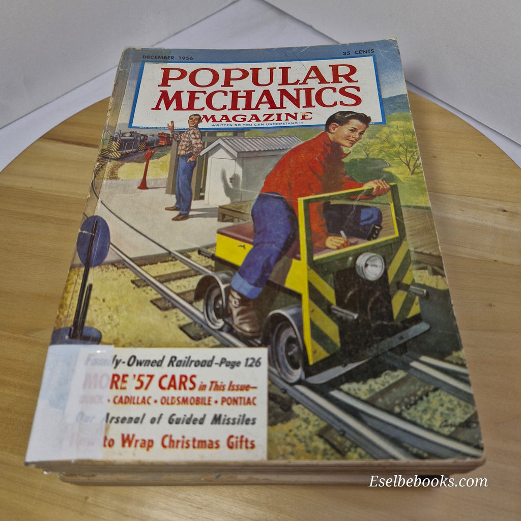 Lot of 8 Vintage Popular Mechanics Magazine 1956 to 1959