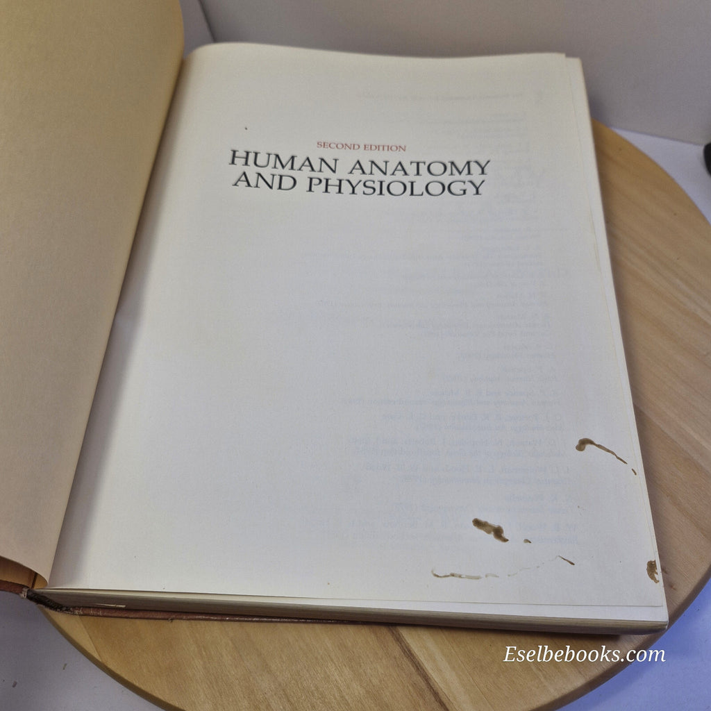 Human Anatomy and Physiology By Alexander P. Spence, Elliott B. Mason 2nd ed ...