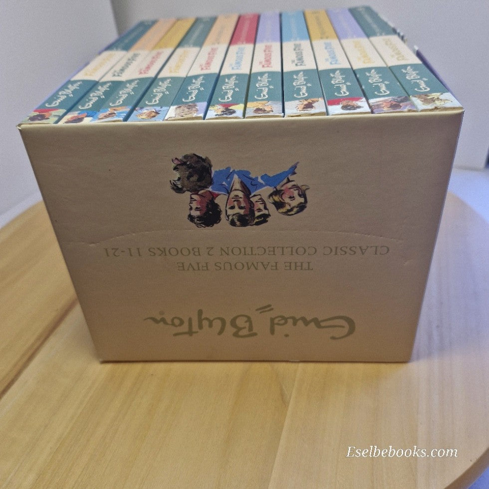 Enid Blyton The Famous Five Classic Collection 2 11 Books 11-21 in Slipcase 2017