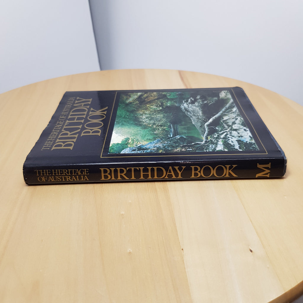 The Heritage of Australia Commission birthday book - unused hardback with dus...