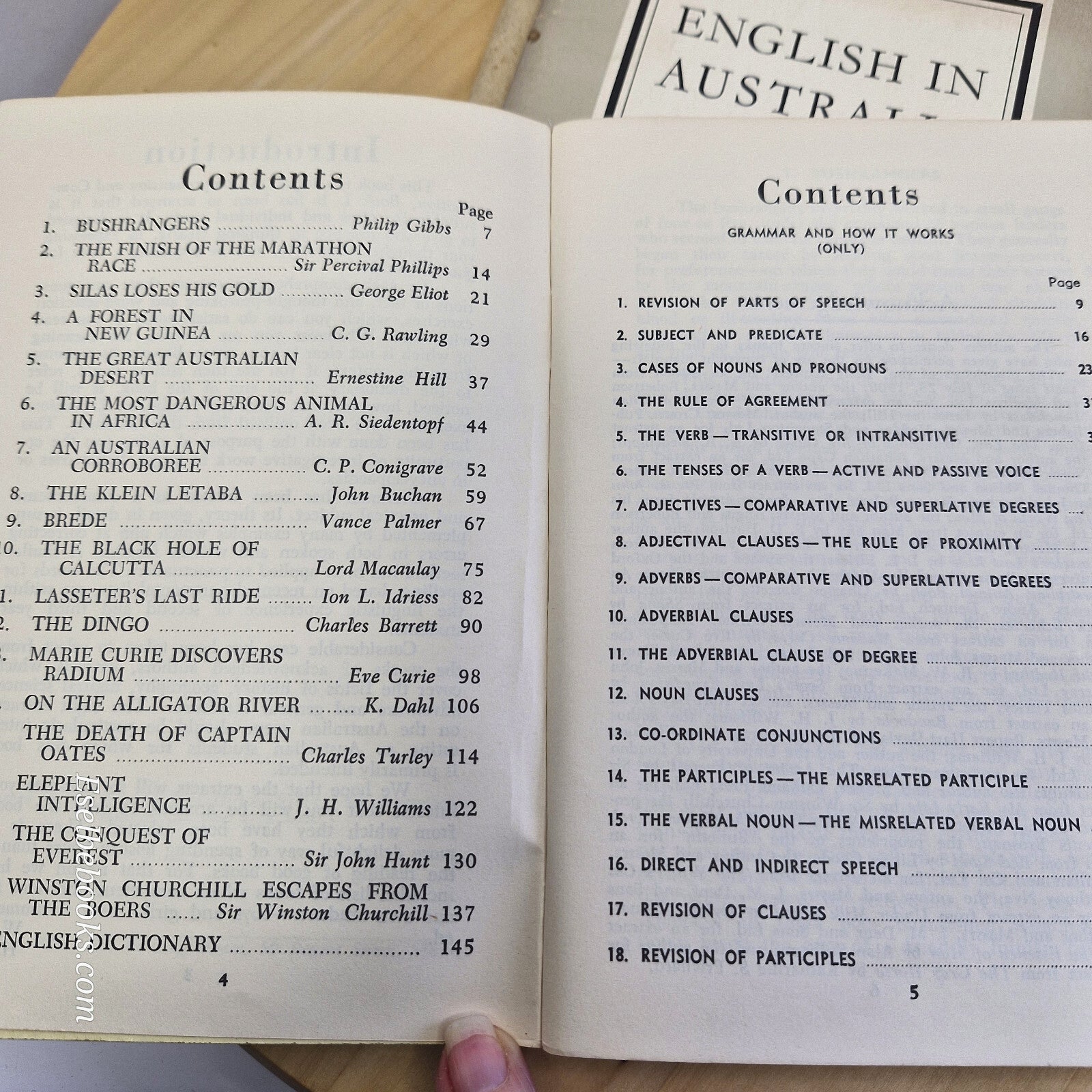 3 x vintage Australian English language textbooks - paperbacks
