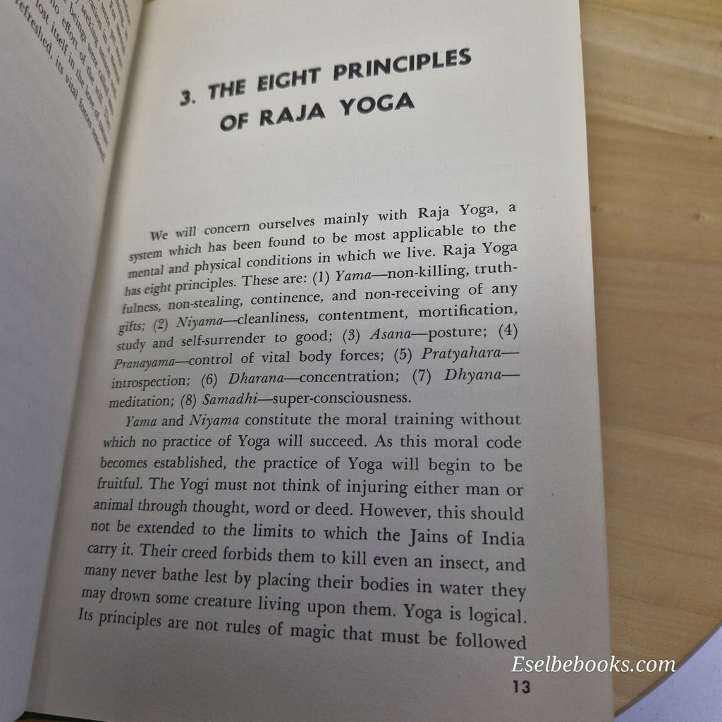 Relax with Yoga By Arthur Liebers - vintage hardback with dust jacket