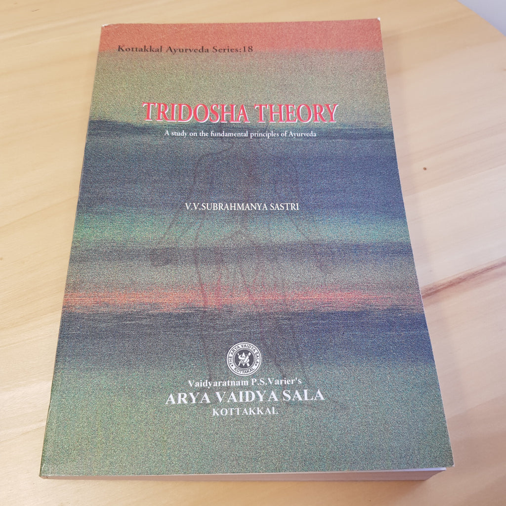 Health: Tridosha Theory By V. V. Subrahmanya Sastri 4th edition 2002  - paper...