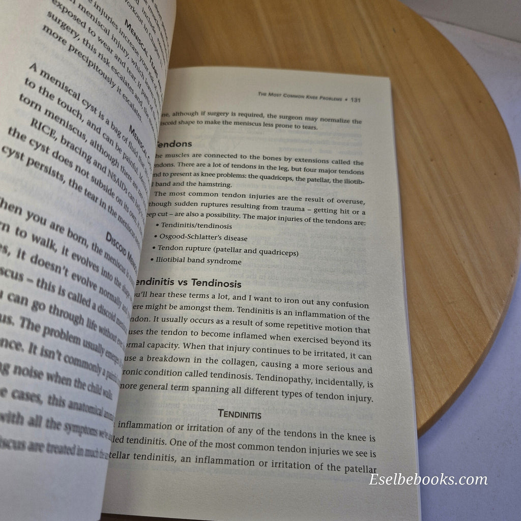 The Knee Care Handbook A Complete Guide to Knee Health for Life By Brian Halp...