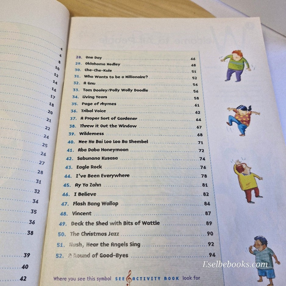 THE SING BOOK 2000 Let's Have Music ABC Sheet Song Book Primary School NO CD