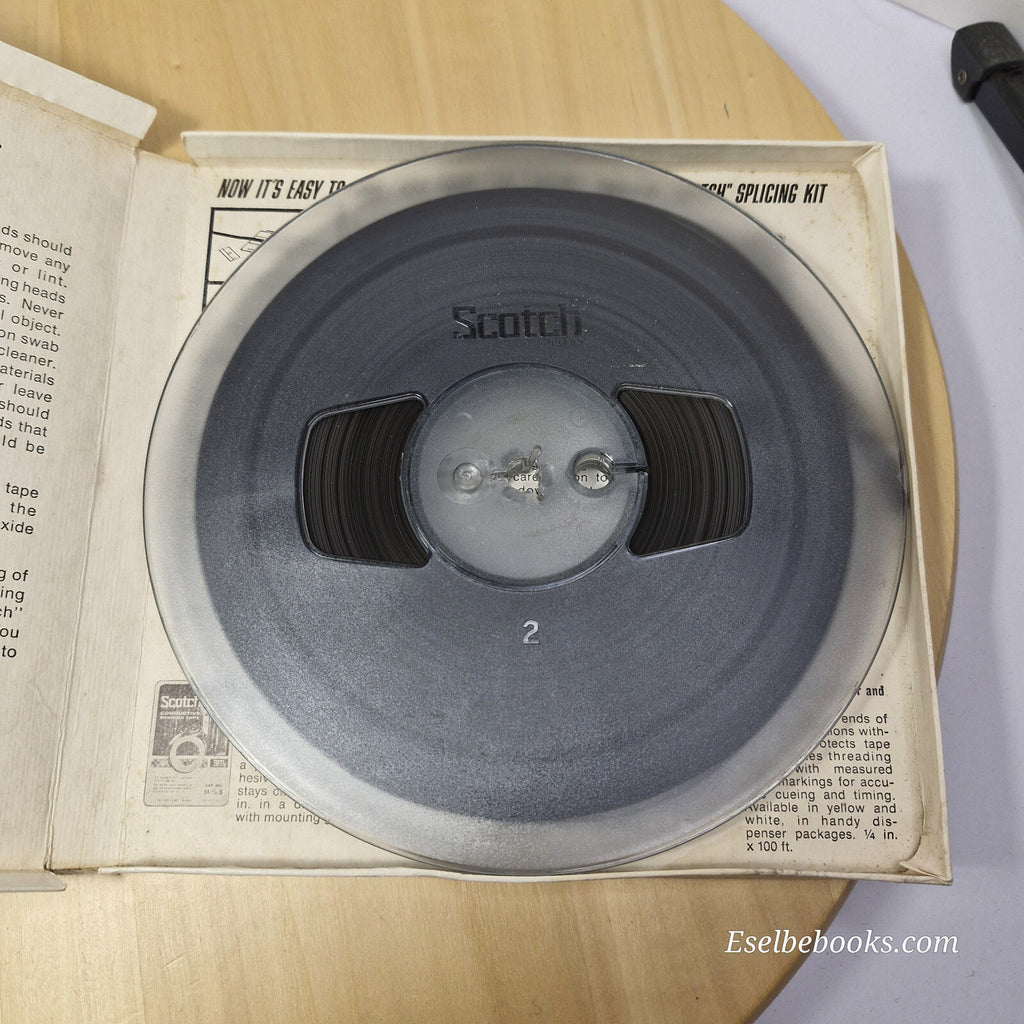 Scotch magnetic tape pro-pack 176 low noise 1200ft/365.7m - vintage