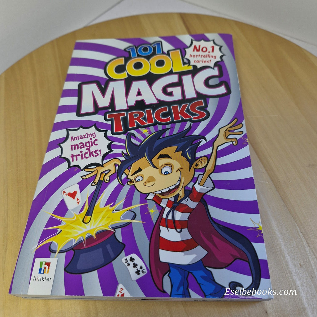 3 x Hinkler Children's books - science experiments/horrors/magic tricks - p'back