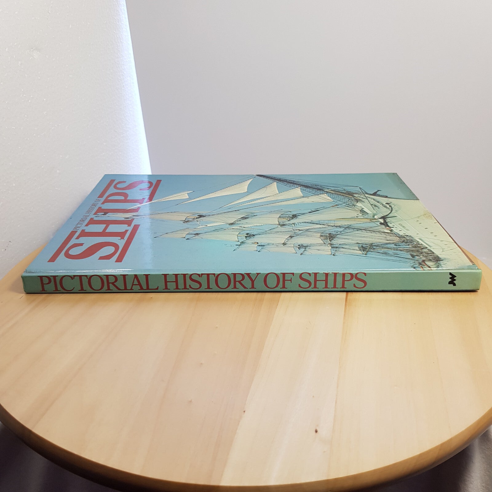 Pictorial History of Ships By J. H. Martin - vintage hardback