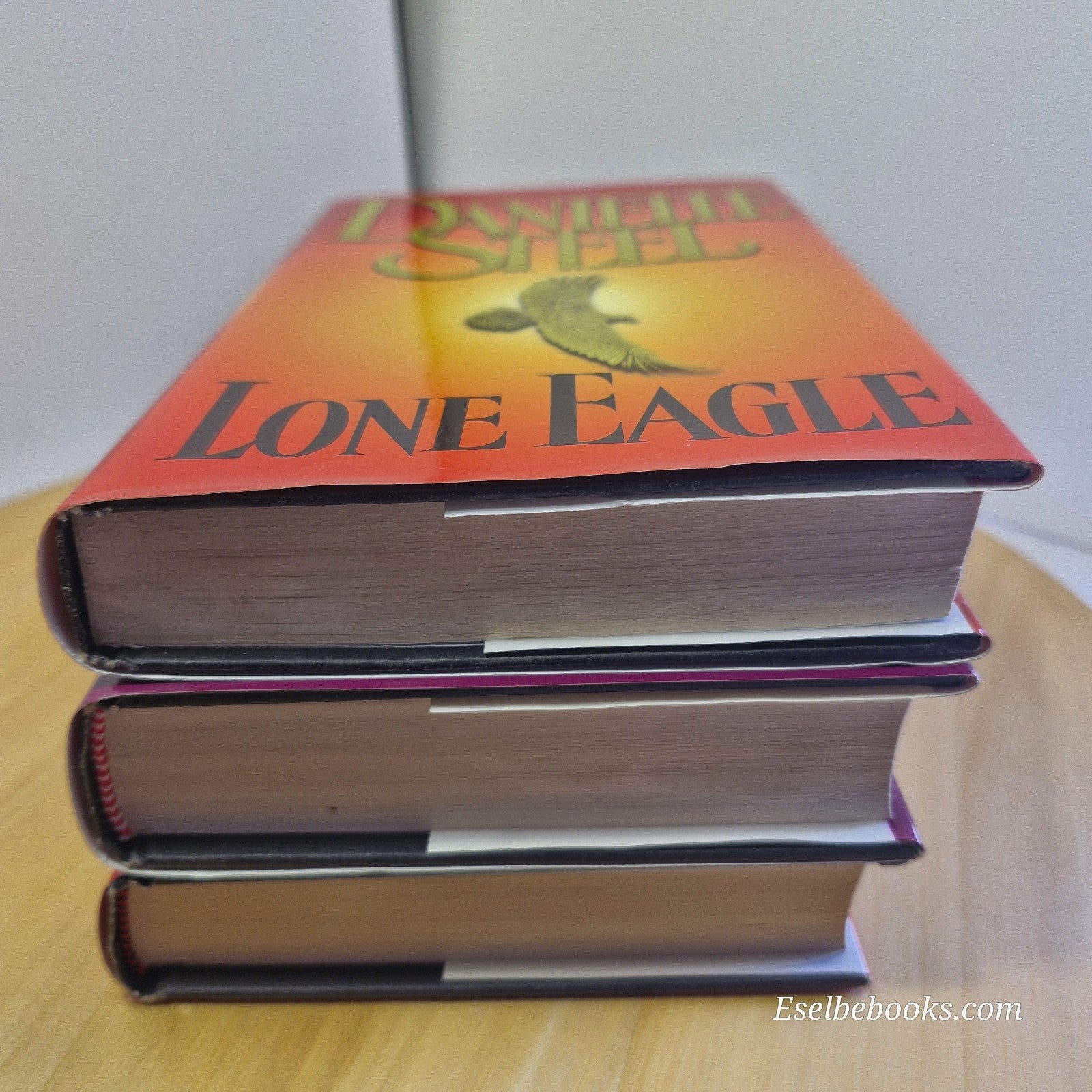 3 Danielle Steele hardbacks with djs - Silent honour/The ranch/Lone Eagle