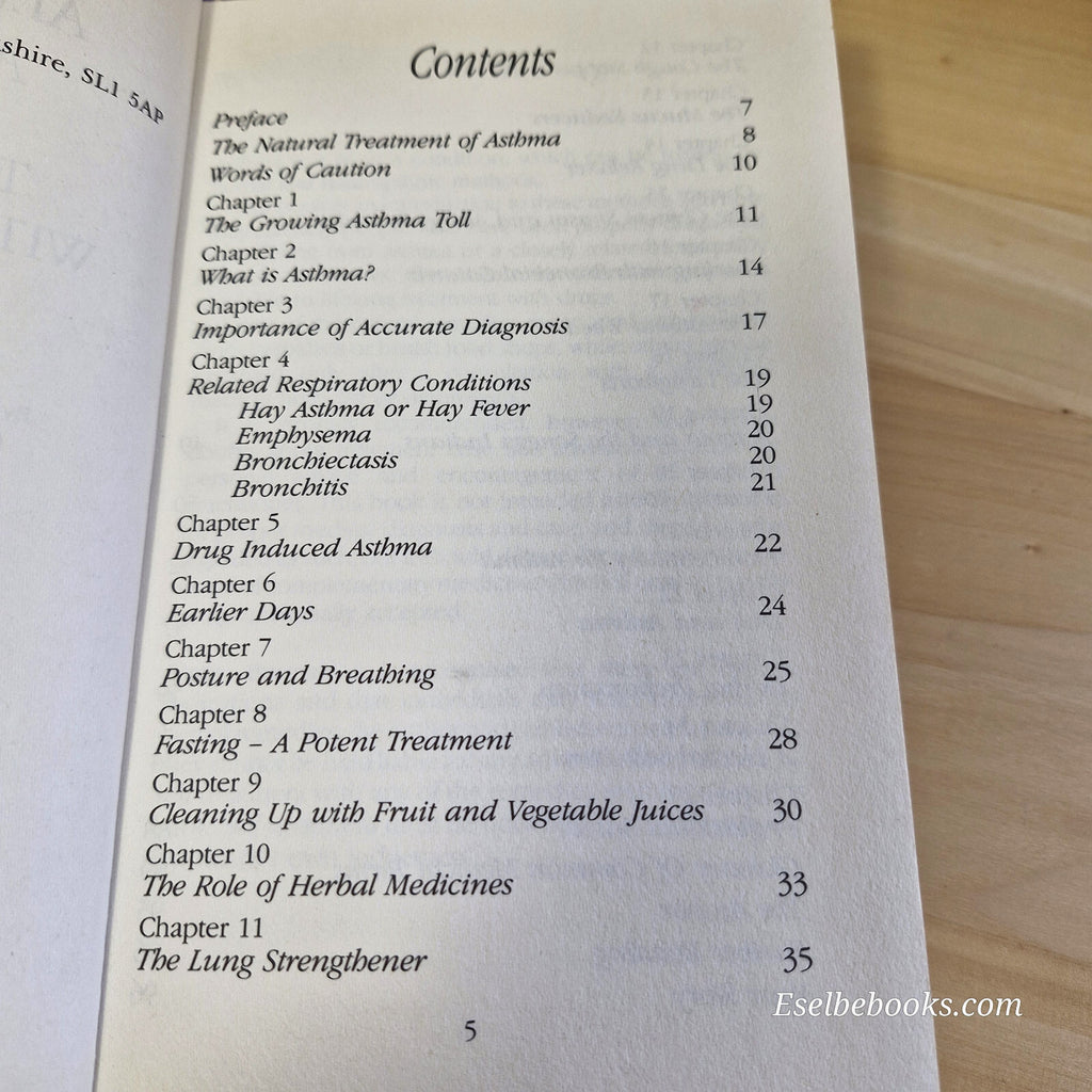 Health: 5 dealing with Asthma guides - paperback/hardback