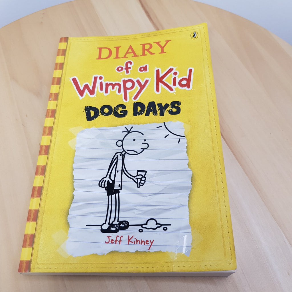 Diary of Wimpy Kid #4 and The Wimpy Kid Movie Diary by Jeff Kinney - paperbacks