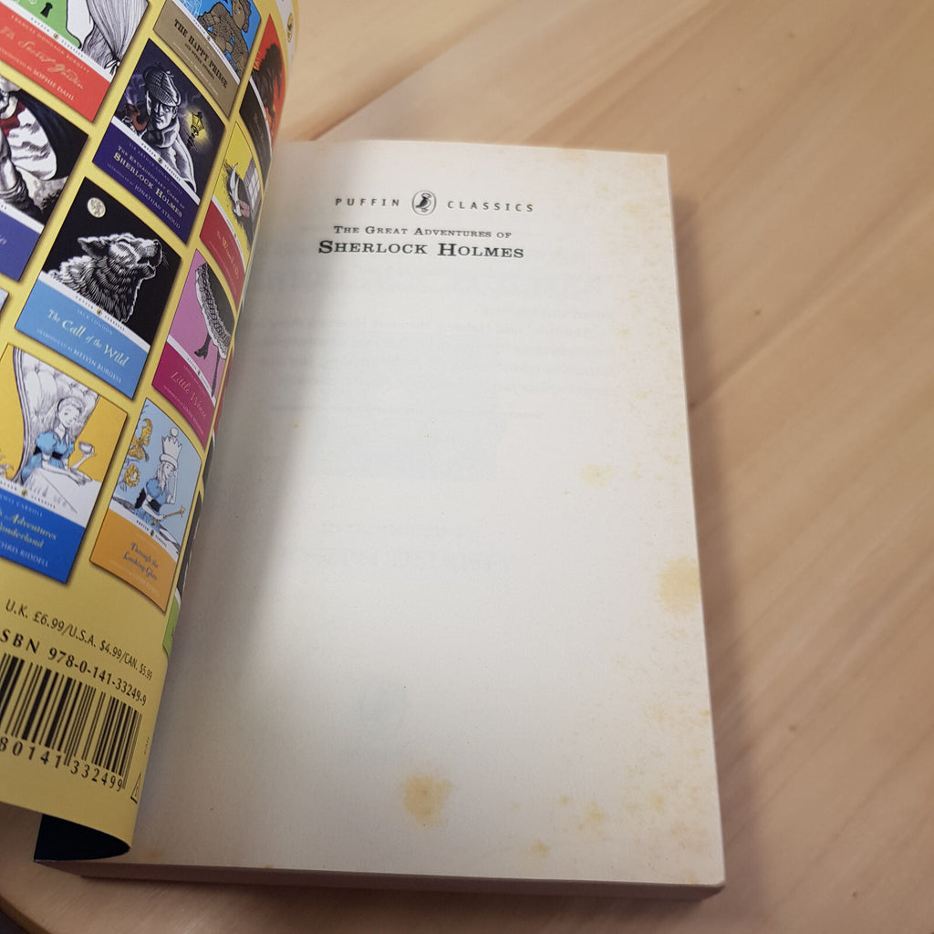 The Great Adventures of Sherlock Holmes by Arthur Conan Doyle (Paperback, 1995)