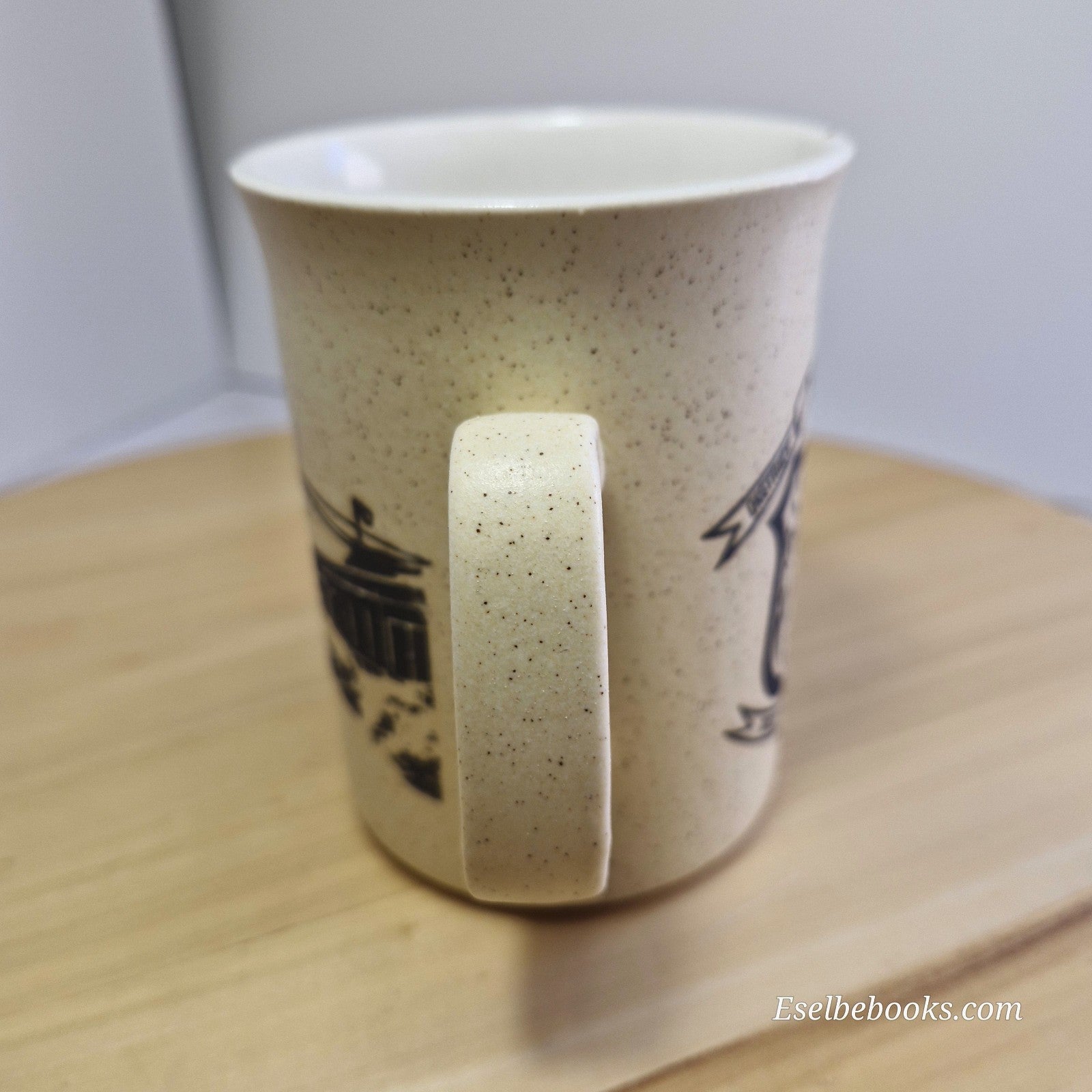 Sandalwood collectible ceramic mug - Waroona District High Western Australia