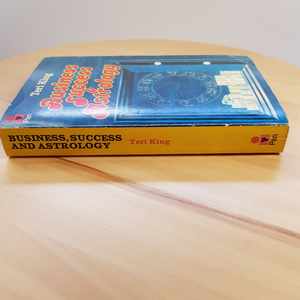 Business success & astrology by Teri King - vintage paperback 1974