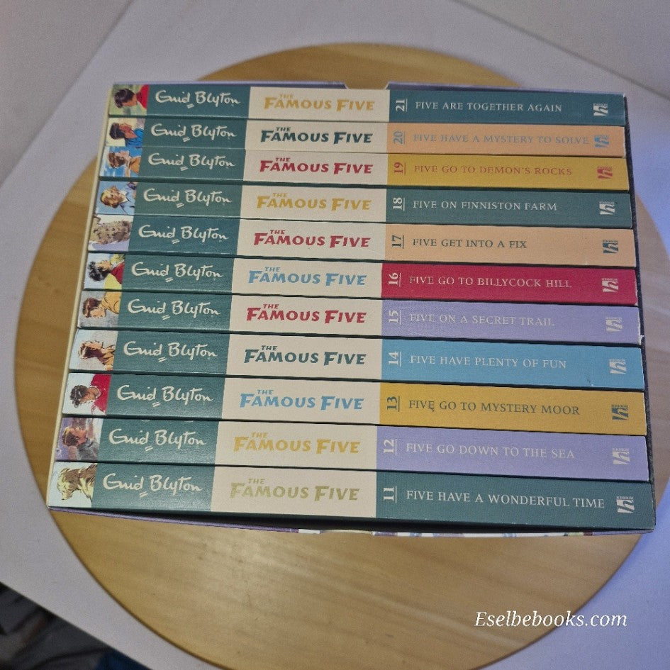 Enid Blyton The Famous Five Classic Collection 2 11 Books 11-21 in Slipcase 2017