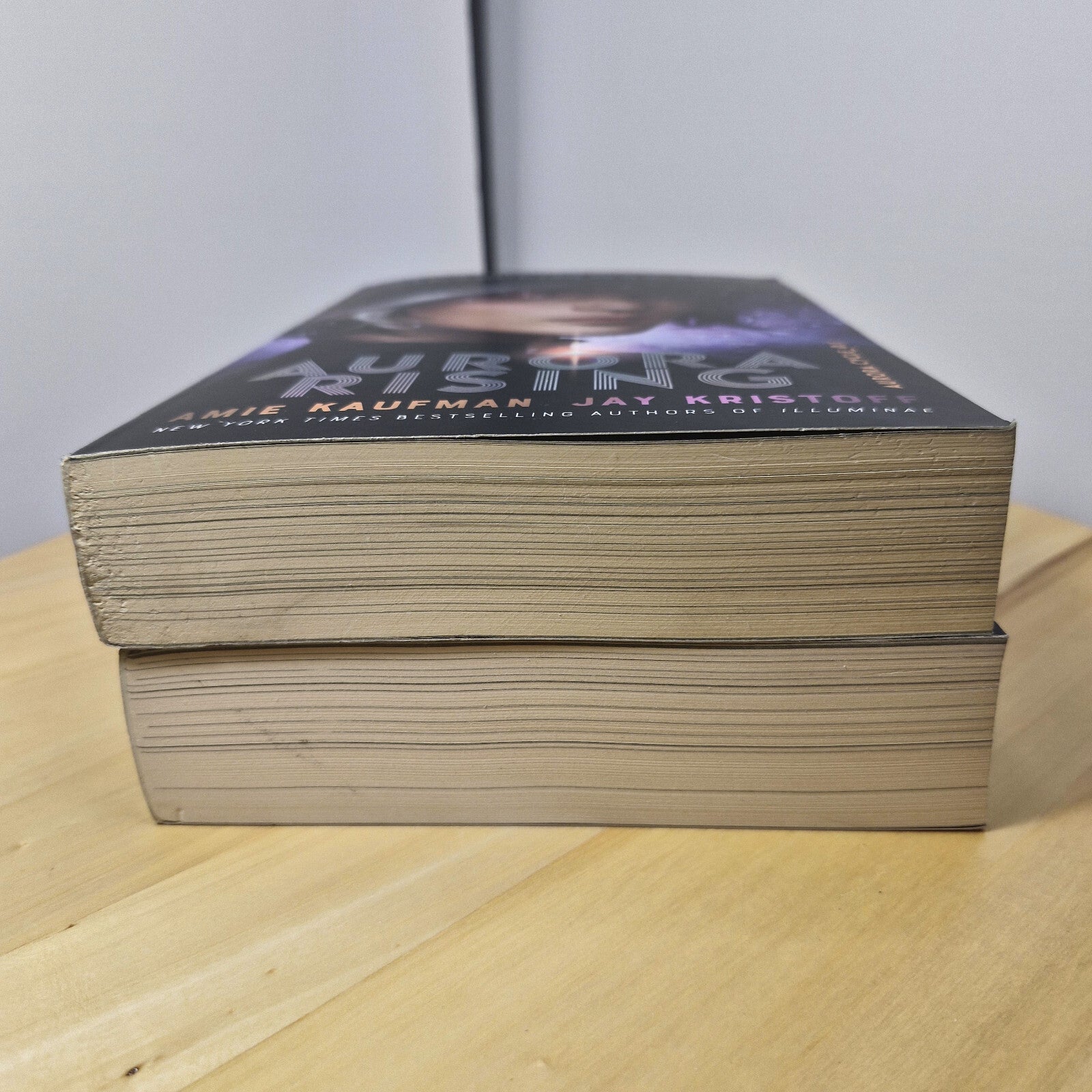 Sci-fi/fantasy: Aurora Cycle books 1 & 2 by Kaufman & Kristoff - large paperb...