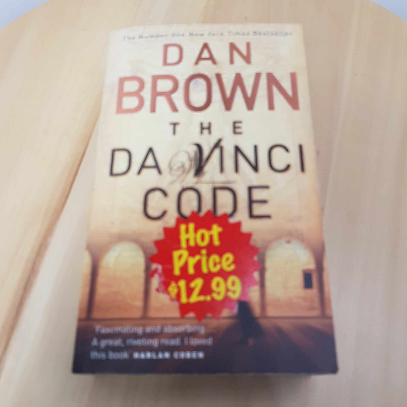 Atlantis by David Gibbins & The Da Vinci Code by Dan Brown - paperbacks