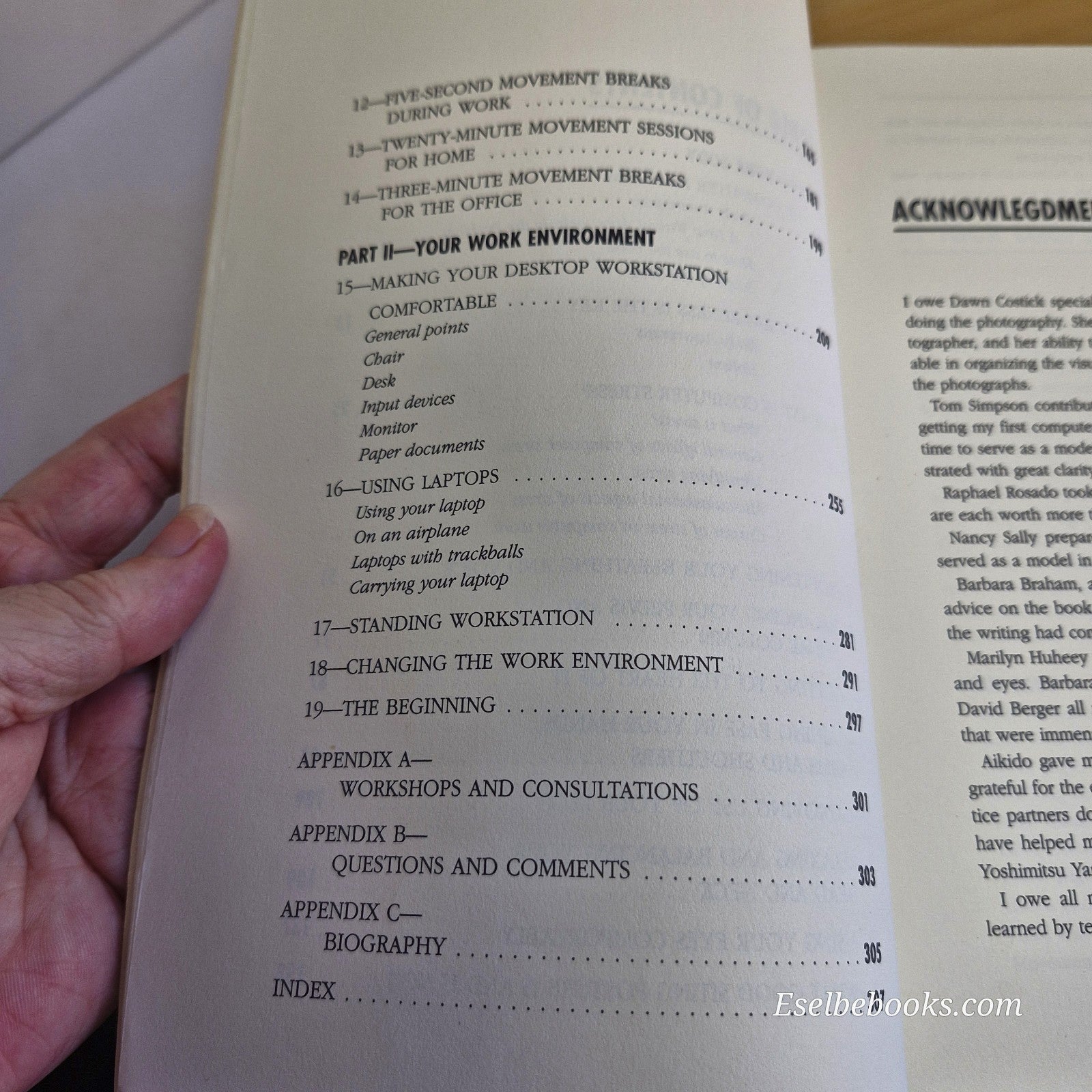 Comfort at Your Computer: Body awareness training by Paul Linden - paperback