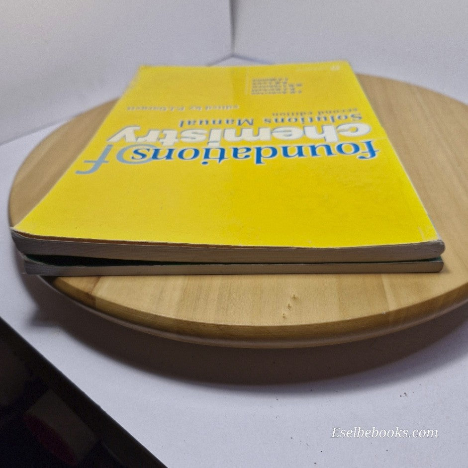 2 chemistry problems/solutions textbooks - paperbacks